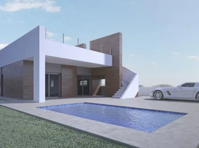 Ny stilren villa i Aspe