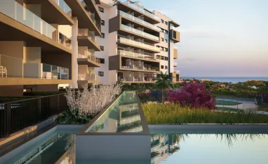 FLAT IN A LUXURY RESIDENTIAL COMPLEX BY THE SEA