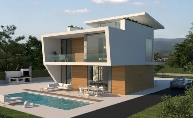 Ny moderne villa, 250 meter fra stranden i Campoamor