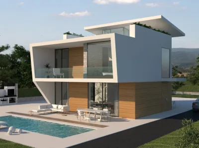 Ny moderne villa, 250 meter fra stranden i Campoamor