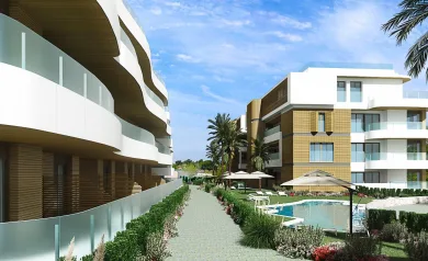 Leilighet med 3 soverom og 23m² terrasse i Flamenca Sun