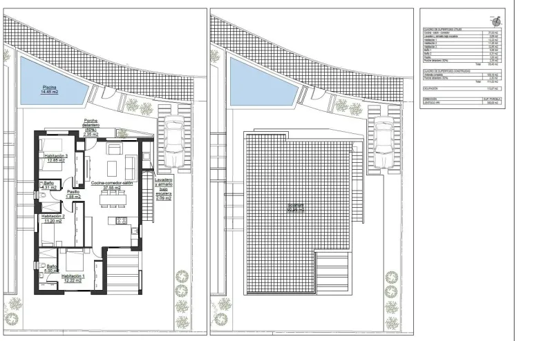 Planskisse — NEW BUILD VILLAS IN PINAR DE CAMPOVERDE