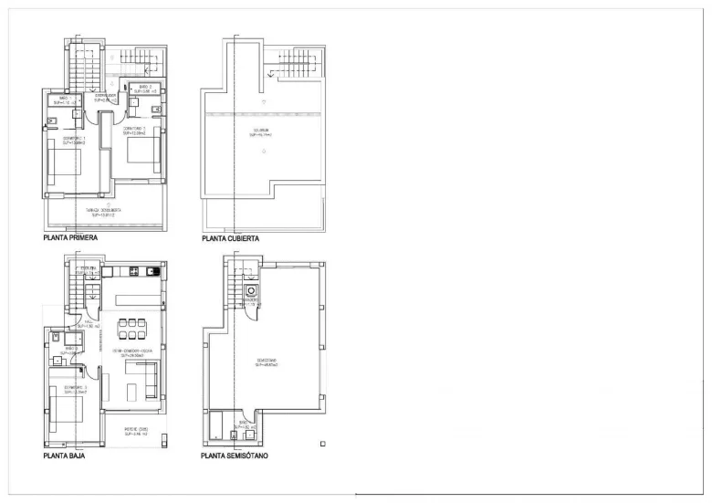 Planskisse — NEW BUILD VILLAS IN LA NUCIA