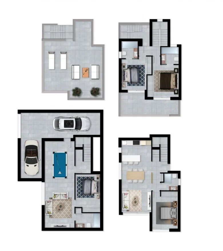 Planskisse — NEW BUILD VILLAS IN LA NUCIA