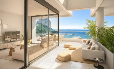 NEW BUILD APARTMENTS WITH THE SEA VIEWS IN CALPE
