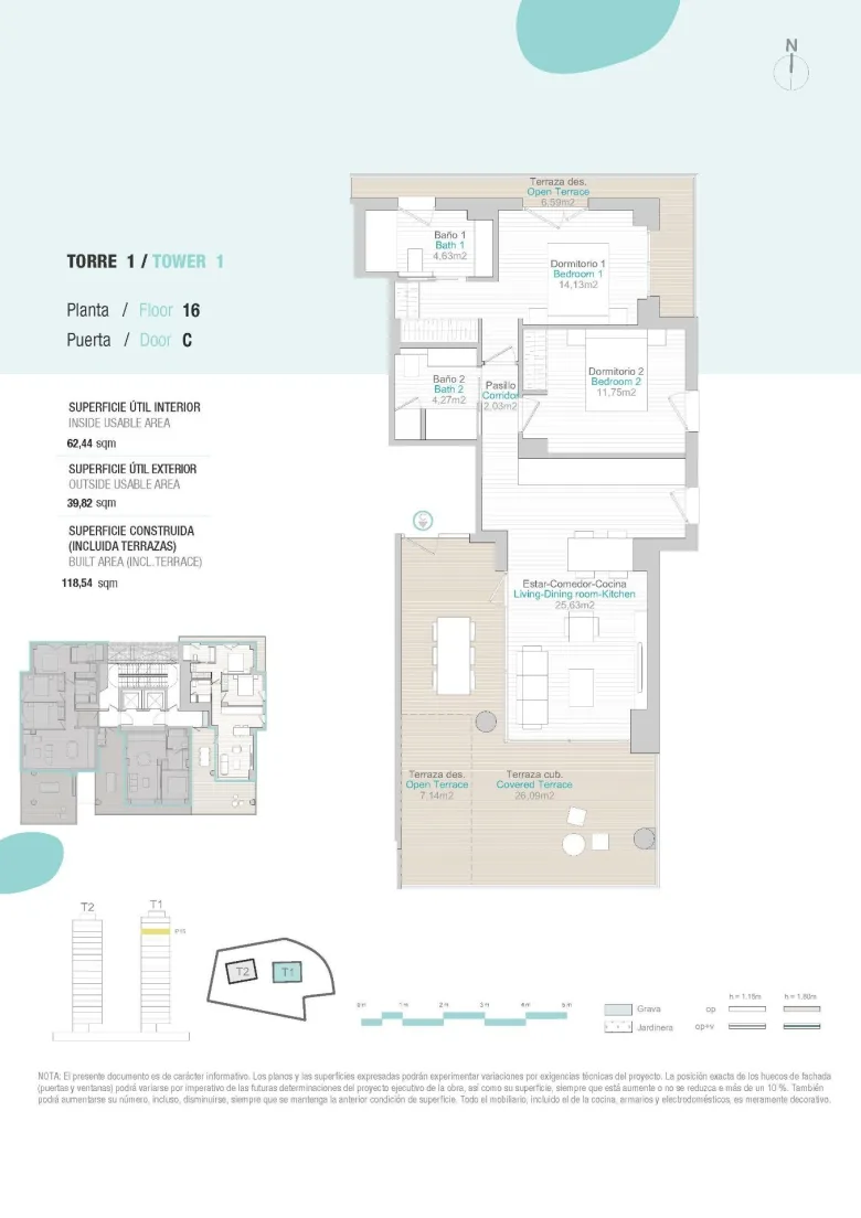 Planskisse — NEW BUILD APARTMENTS WITH THE SEA VIEWS IN CALPE