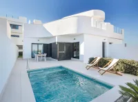 Ny tomannsbolig med privat basseng og takterrasse i Los Balcones, Torrevieja