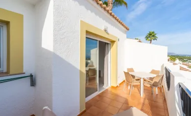 TOP FLOOR BUNGALOW APARTMENTS IN CALPE