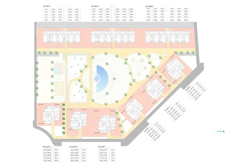 Planskisse — NEW BUILD RESIDENTIAL IN EL RASO, GUARDAMAR DEL SEGURA