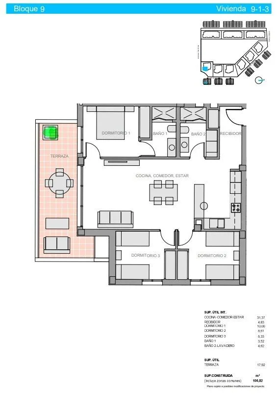 Planskisse — NEW BUILD RESIDENTIAL IN EL RASO, GUARDAMAR DEL SEGURA