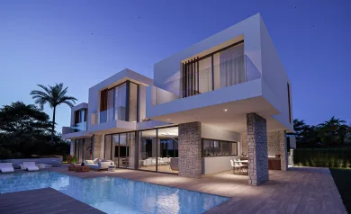 LUKSUS NYBYGG VILLA I ALBIR