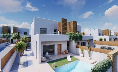 NEW BUILD VILLAS IN PILAR DE LA HORADADA