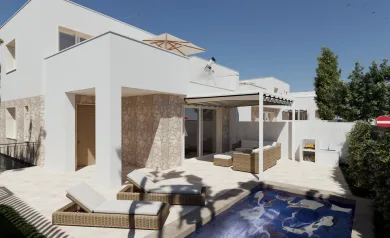 Nye moderne villaer i Hondon de las Nieves
