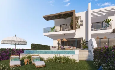 NEW BUILD TOWNHOUSES IN LAS LAGUNAS DE MIJAS