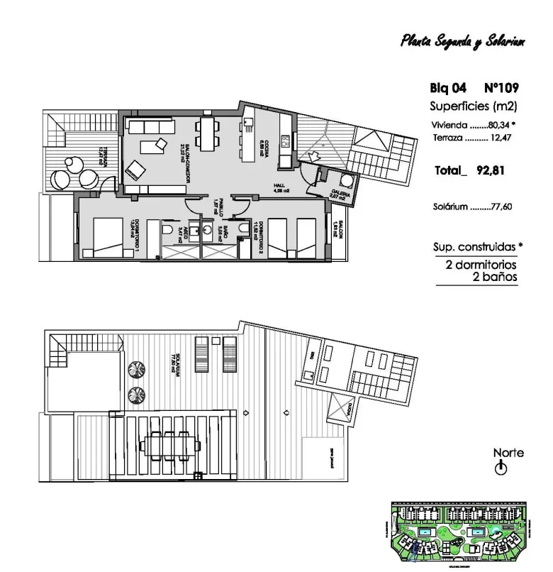 Planskisse — NEW BUILD RESIDENTIAL IN EL RASO, GUARDAMAR DEL SEGURA