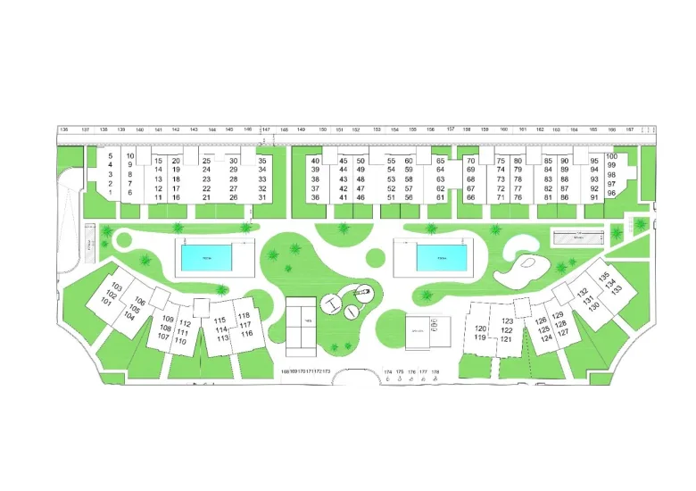 Planskisse — NEW BUILD RESIDENTIAL IN EL RASO, GUARDAMAR DEL SEGURA