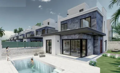 NEW BUILD VILLAS IN PILAR DE LA HORADADA
