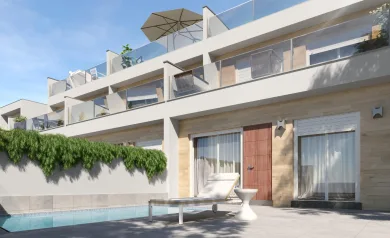 NEW BUILD SEMI-DETACHED VILLAS IN SAN PEDRO DEL PINATAR