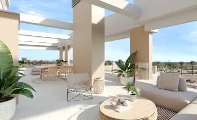 NEW BUILD RESIDENTIAL COMPLEX IN PRIVATE GATED RESORT IN PROVINCE OF MURCIA