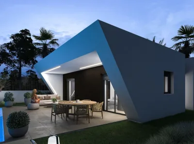 Nye moderne villaer i Monforte del Cid