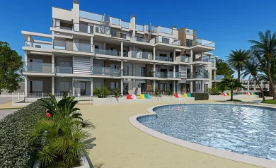 Nytt boligkompleks i Denia