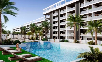 Nye leiligheter kun 700 meter fra strand i Torrevieja!