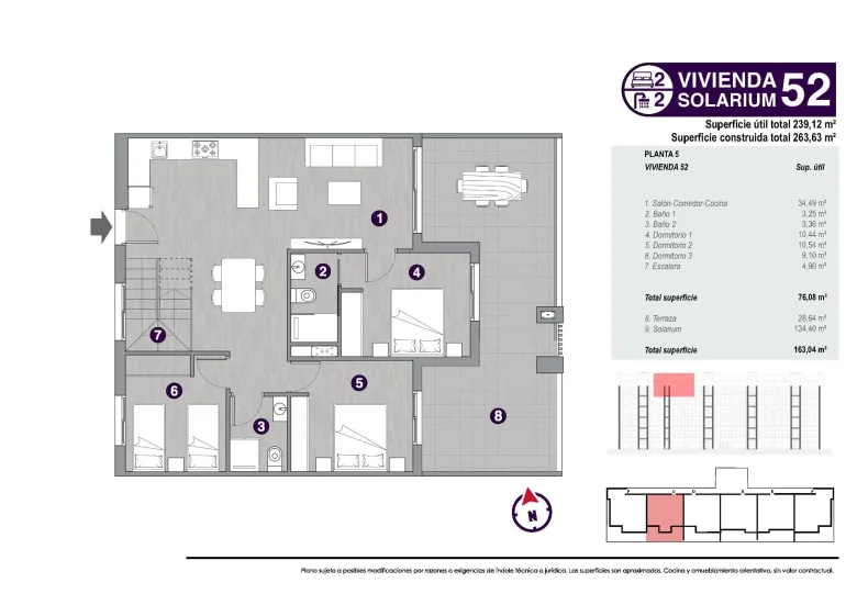 Planskisse — NEW BUILD GATED URBANIZATION IN TORREVIEJA ONLY 700M FROM THE BEACH
