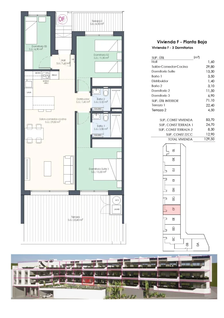 Planskisse — NEW BUILD BUILD RESIDENTIAL COMPLEX IN BENIJOFAR