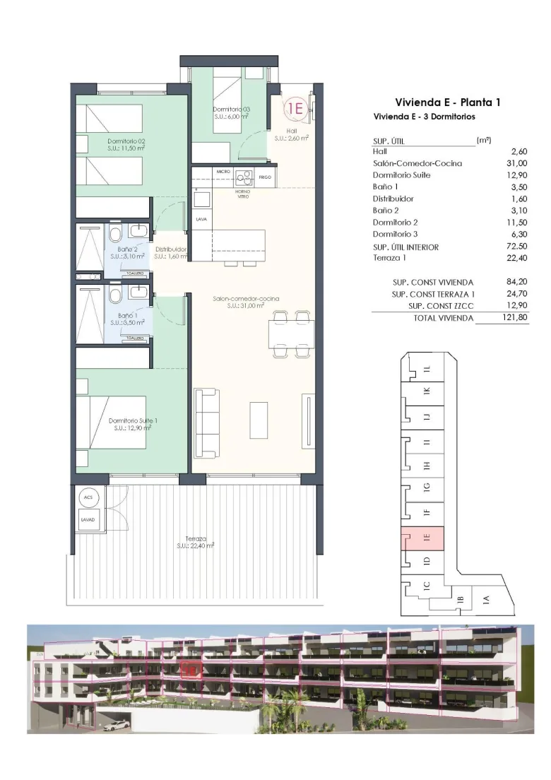 Planskisse — NEW BUILD BUILD RESIDENTIAL COMPLEX IN BENIJOFAR