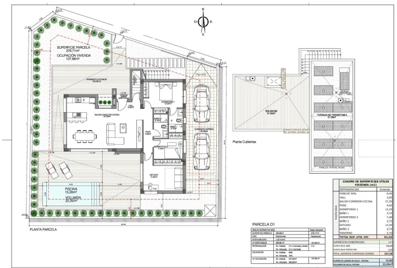Planskisse — NEW BUILD MODERN VILLA IN BENIJOFAR