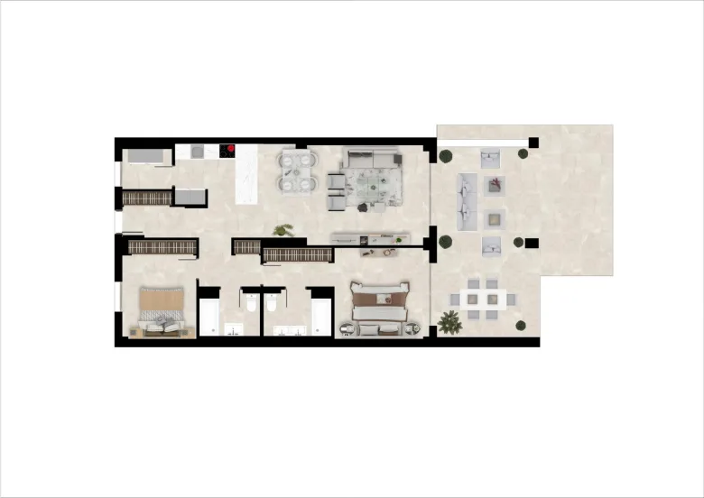 Planskisse — NEW BUILD RESIDENTIAL COMPLEX AT LOS JARALILLOS, BENAHAVIS