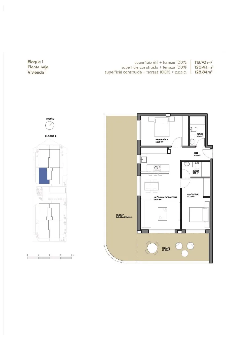Planskisse — NYBYGD BOLIGKOMPLEKS I SAN JUAN DE ALICANTE
