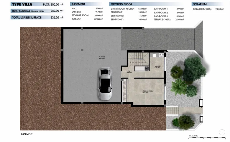 Planskisse — NYBYGD BOLIGKOMPLEKS NÆR LA SERENA GOLF, LOS ALCAZARES