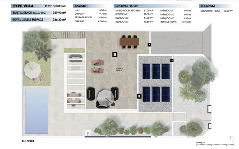 Planskisse — NYBYGD BOLIGKOMPLEKS NÆR LA SERENA GOLF, LOS ALCAZARES