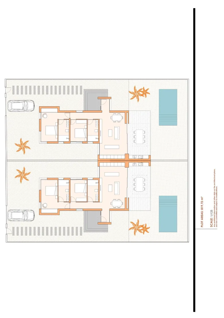 Planskisse — NEW BUILD VILLAS IN ALTAONA GOLF RESORT, MURCIA