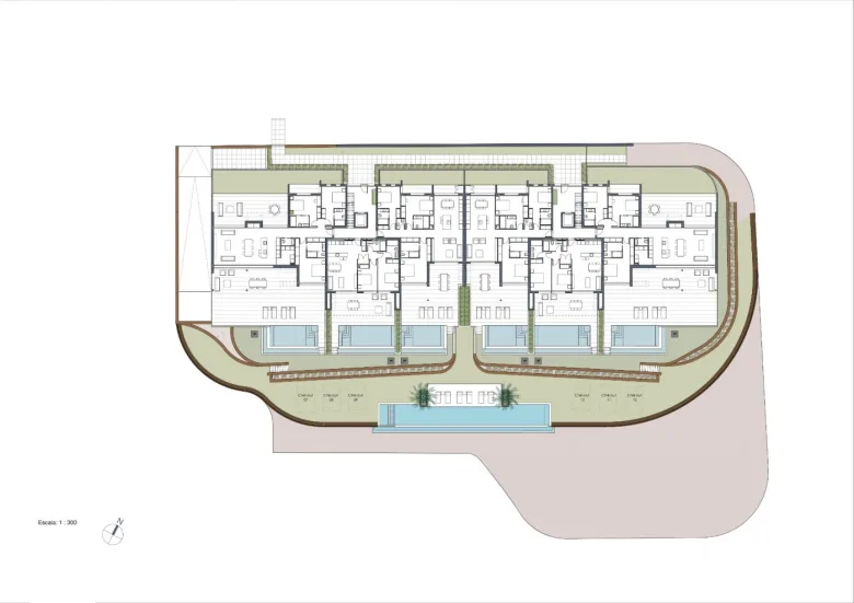 Planskisse — NEW BUILD RESIDENTIAL IN LAS COLINAS GOLF