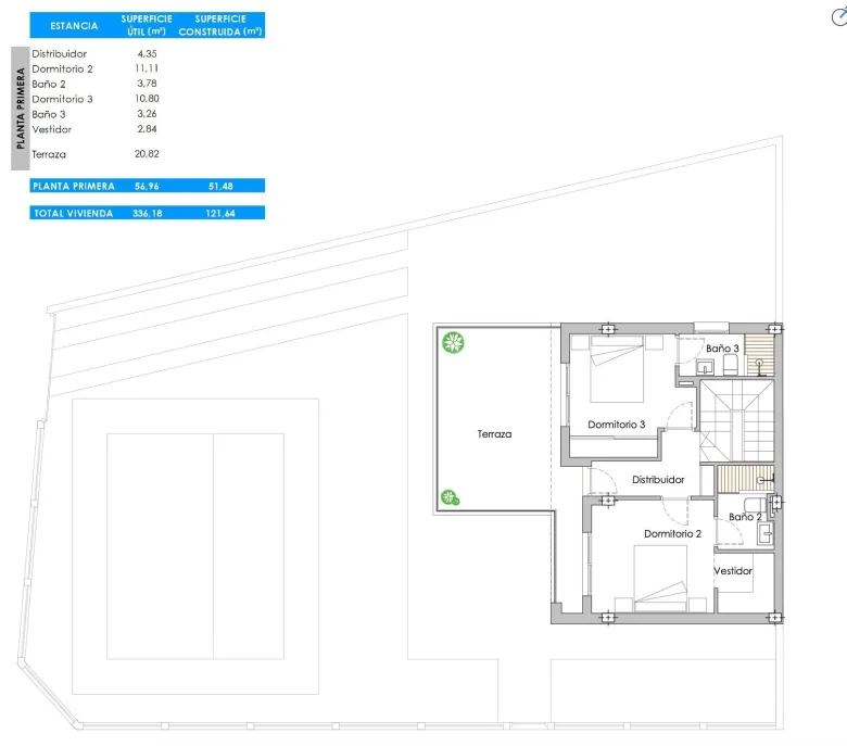 Planskisse — NEW BUILD VILLA IN SAN PEDRO DEL PINATAR