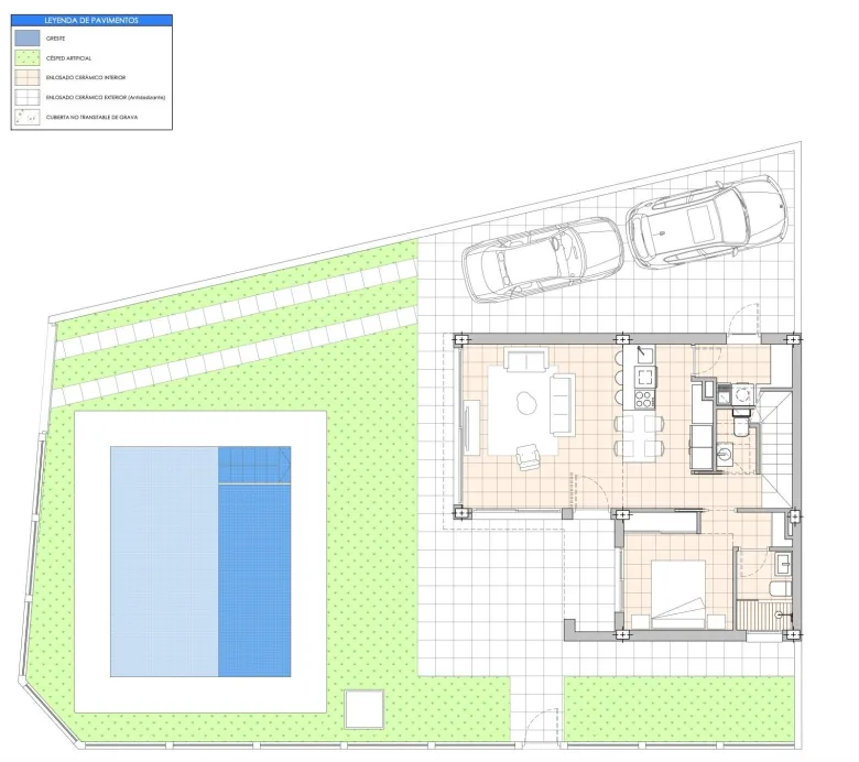 Planskisse — NEW BUILD VILLA IN SAN PEDRO DEL PINATAR