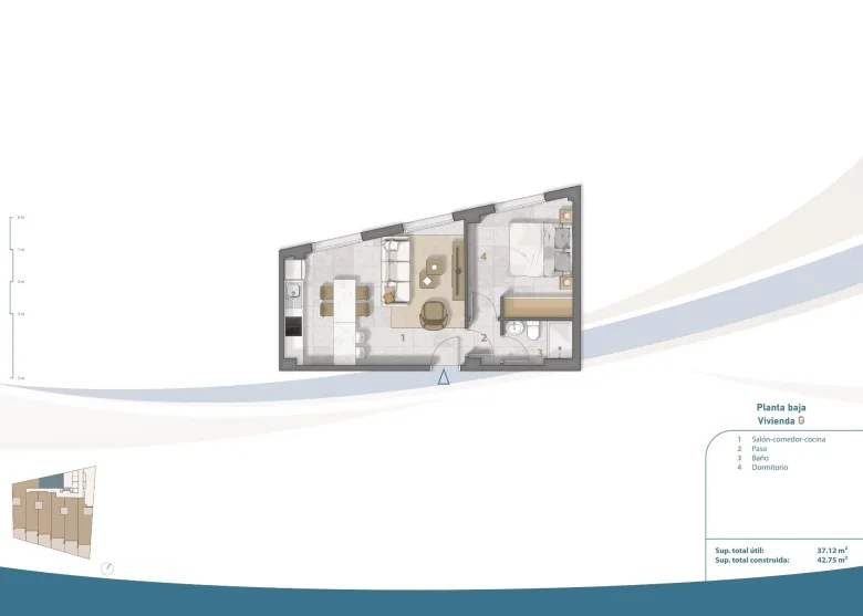 Planskisse — NEW BUILD FRONTLINE RESIDENTIAL IN SAN PEDRO DEL PINATAR