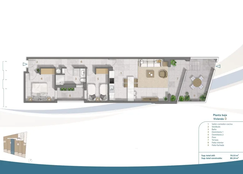 Planskisse — NEW BUILD FRONTLINE RESIDENTIAL IN SAN PEDRO DEL PINATAR