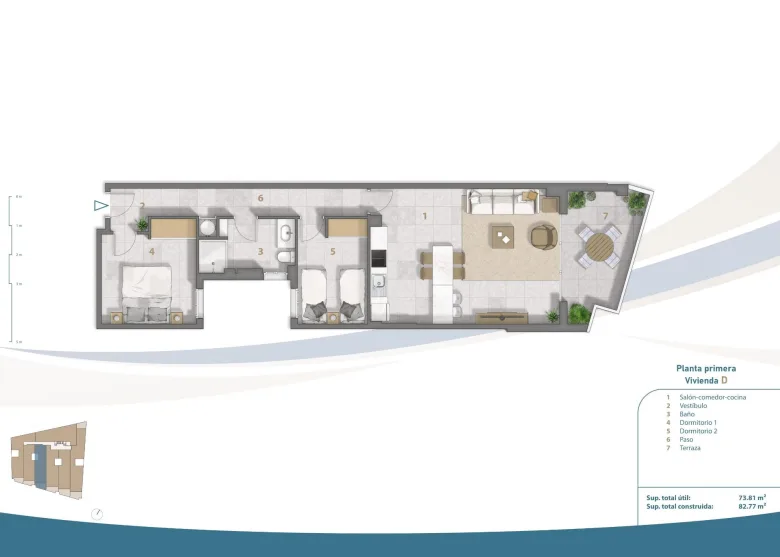 Planskisse — NEW BUILD FRONTLINE RESIDENTIAL IN SAN PEDRO DEL PINATAR