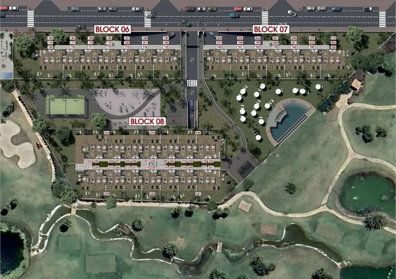 Planskisse — NEW BUILD RESIDENTIAL COMPLEX NEAR LA SERENA GOLF, LOS ALCAZARES