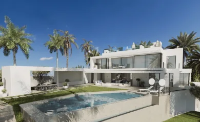 Luxurious Living in Cascada de Camoján, Marbella: A Haven of Privacy and Elegance.