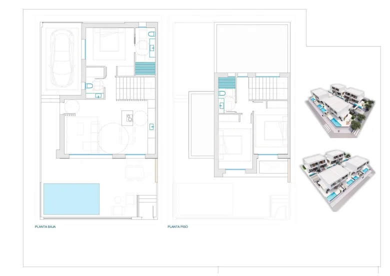 Planskisse — New Build Semi detached villas in Dolores