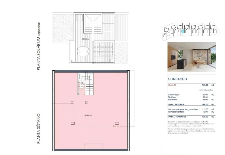 Planskisse — New Build Villas in Exclusive Gated Resort in Murcia, Near Mar Menor Beach
