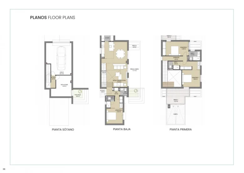 Planskisse — NEW BUILD VILLAS IN FINESTRAT