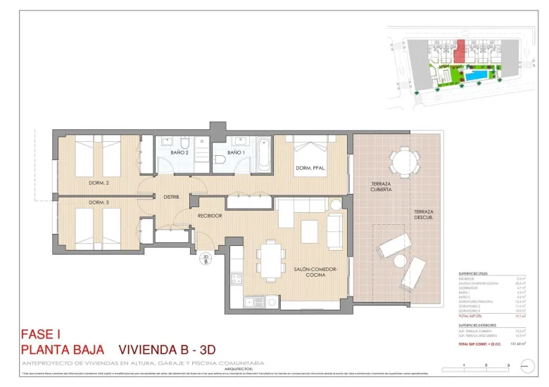 Planskisse — New Build Development in Águilas (Murcia), Just 300 Meters from the Beach