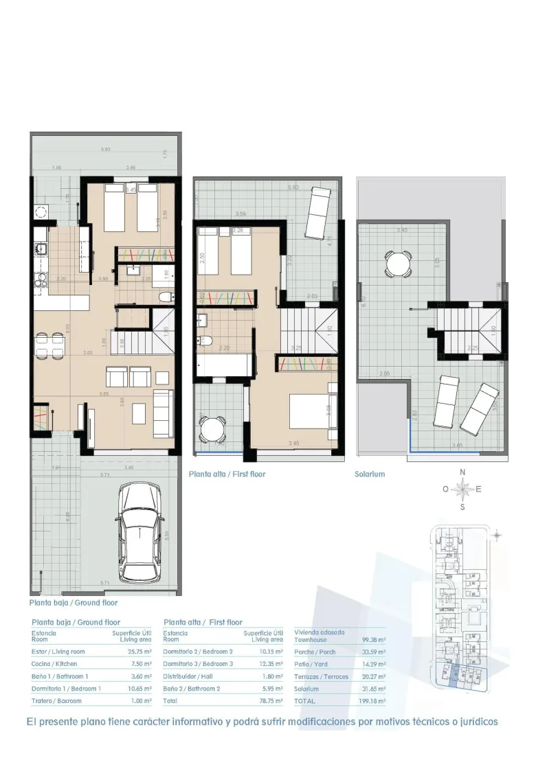Planskisse — New Construction Residences Just 200 Meters from Las Higuericas Beach