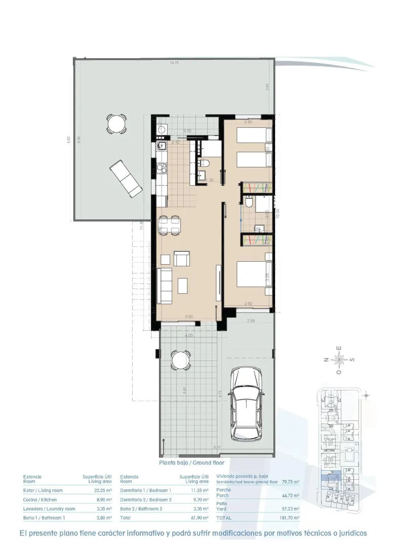 Planskisse — New Construction Residences Just 200 Meters from Las Higuericas Beach