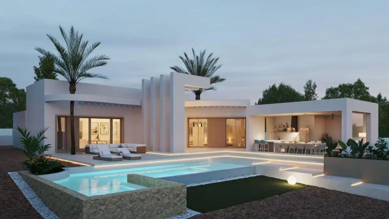 Planskisse — Exclusive New-Build Villas in Algorfa Near La Finca Golf Resort